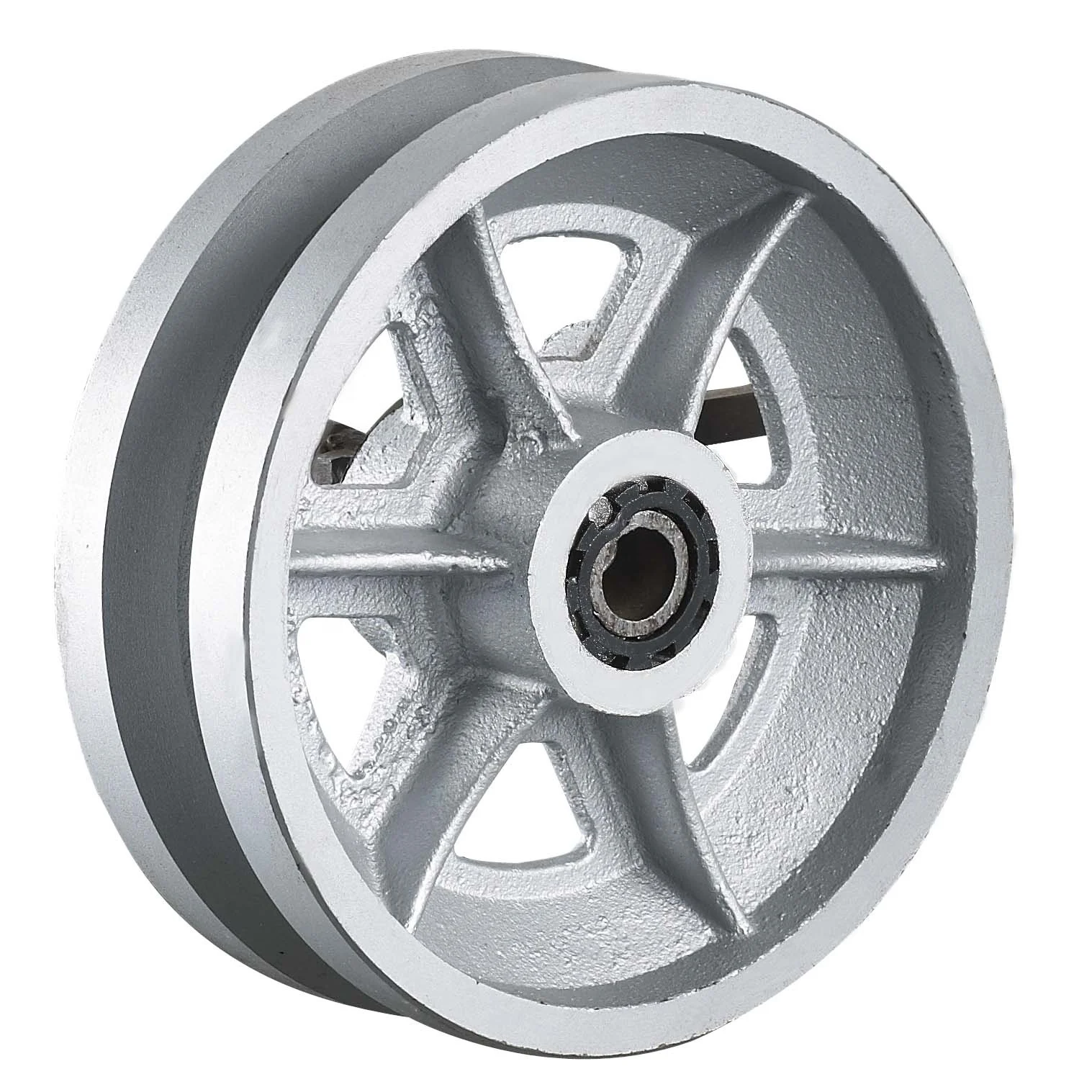 Железная V-образная роликовая машина STI сверхпрочные Серебристые ролики