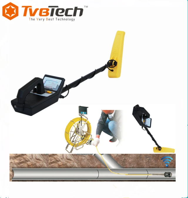 Live Video with Voice Recorder Waterproof 120M Cable CCTV Used Sewer Camera For Sale