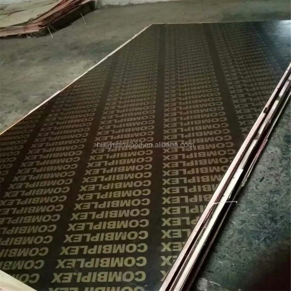 18mm 3/4 inch 18mm waterproof marine plywood phenolic board for philippines