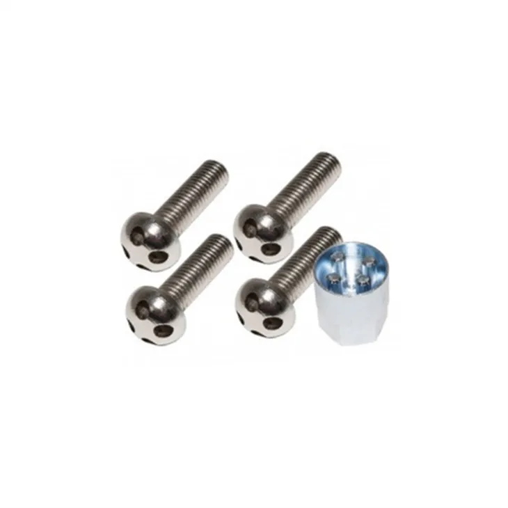 m10 anti theft security nuts bolts theft proof nut screw