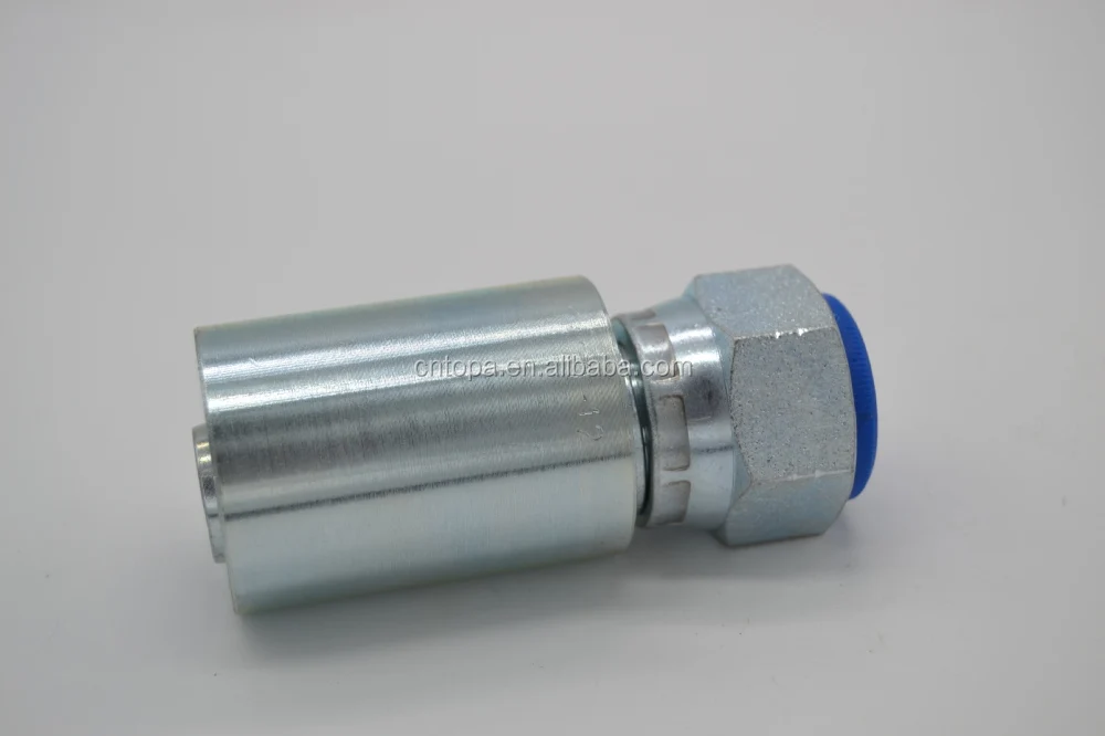 Parker 1CE43/1CF43 metric female hydraulic hose and fitting