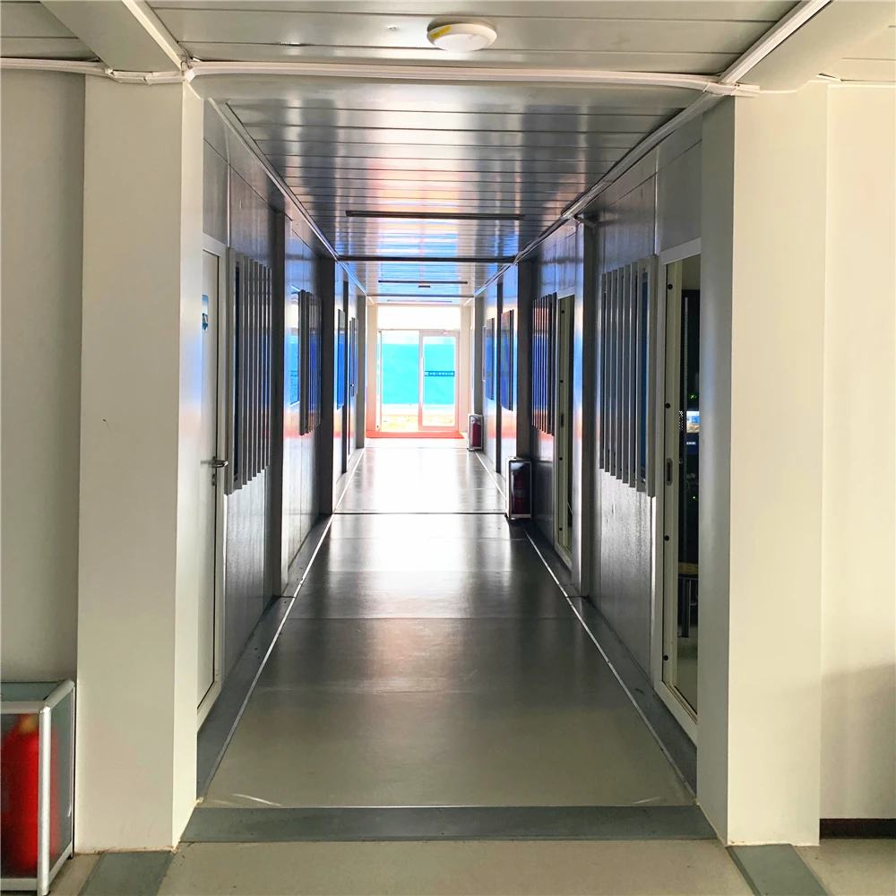 Low Cost Flexible High Construction Efficiency Prefab Light Steel Container House, fast shipping 20ft container home