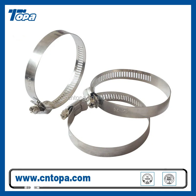 Double Bolt Hose Clamp manufacturer