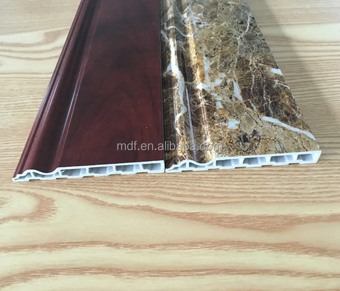ПВХ профили ламинированный пол/плитка/мраморный пол плинтус Сделано в Китае