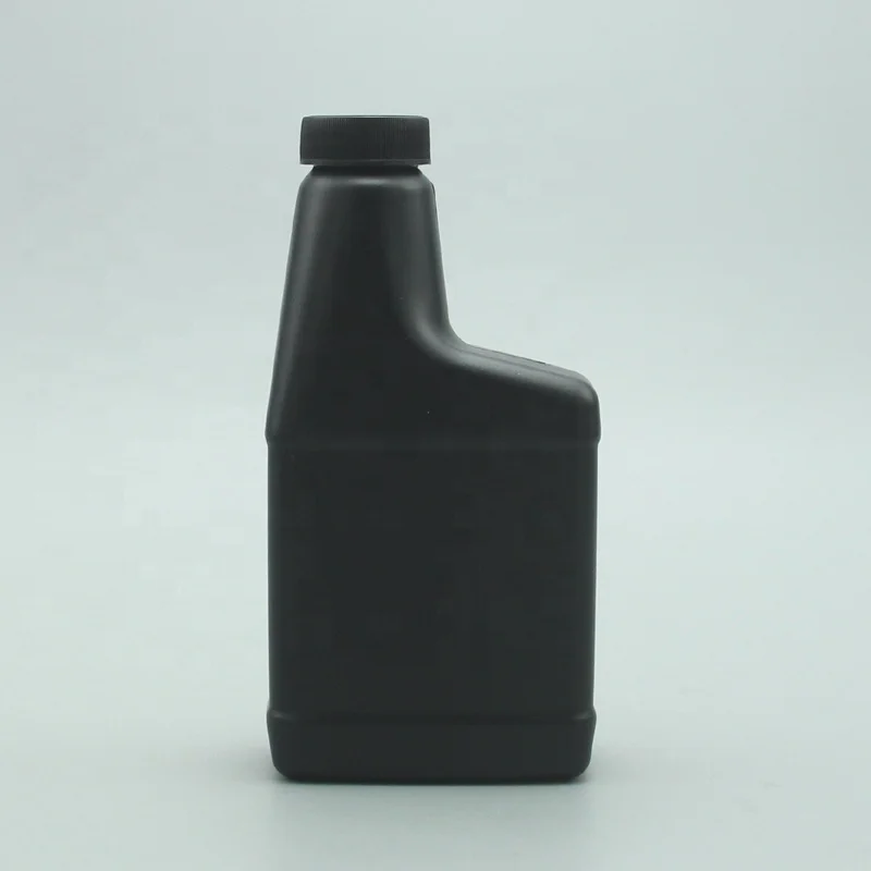 8oz 250ml Fuel Additive Bottle HDPE Black Fuel Stabilizer Storage For Gasoline Lpg And Diesel Fuel With Screw Cap