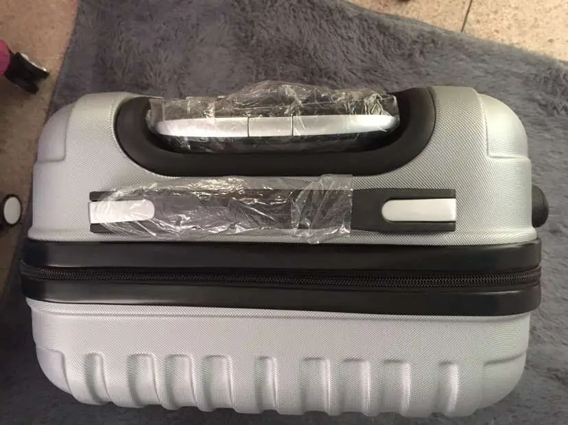 Factory Direct Supply Hot-Sell Iron Aluminum Trolley ABS PC LUGGAGE with 4 Airport Wheels