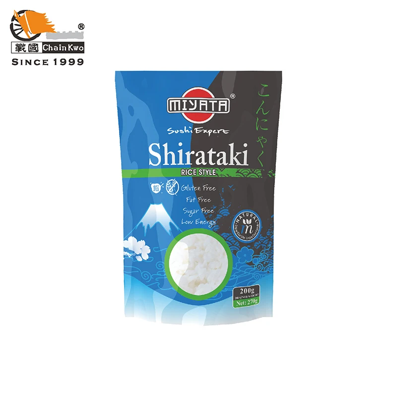 
Низкокалорийная безглютеновая конжаковая лапша/рисовая ширатаки 