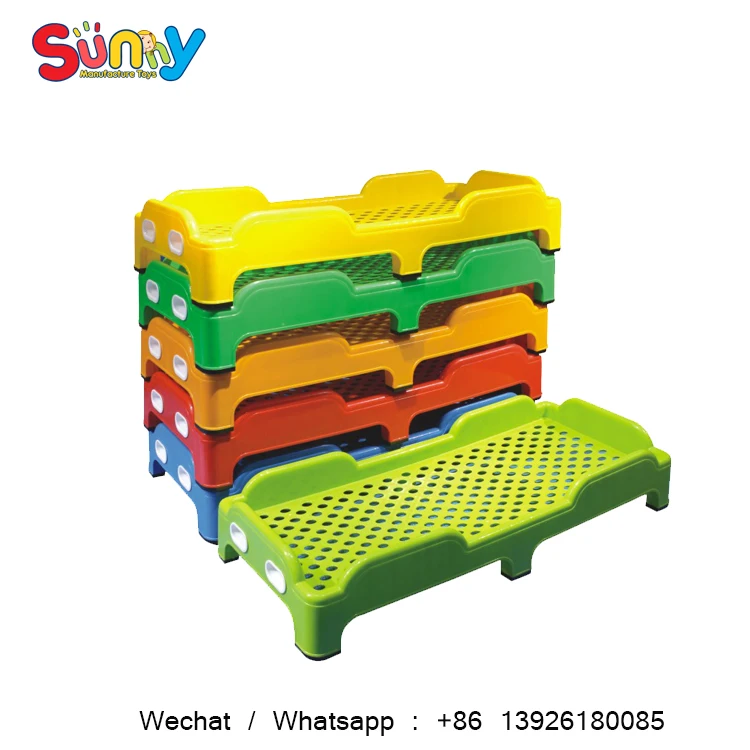 2018 kindergarten kids children bed furniture kindergarten plastic beds