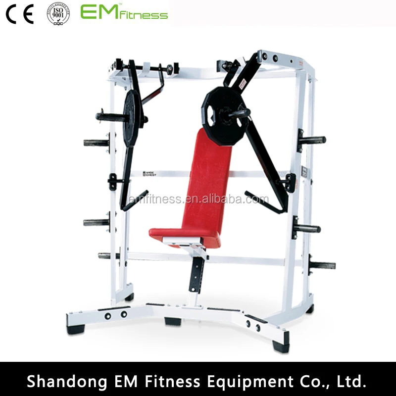 EM955 gym strength machine seated arm curl scott bench