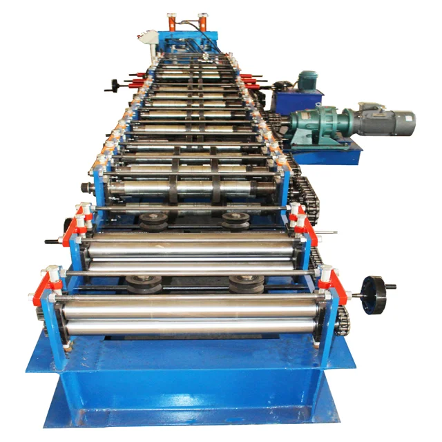 
Hydraulic cutting Steel Profile Channel Shape Metal C Z purlin making machine C purlin roll forming machine 