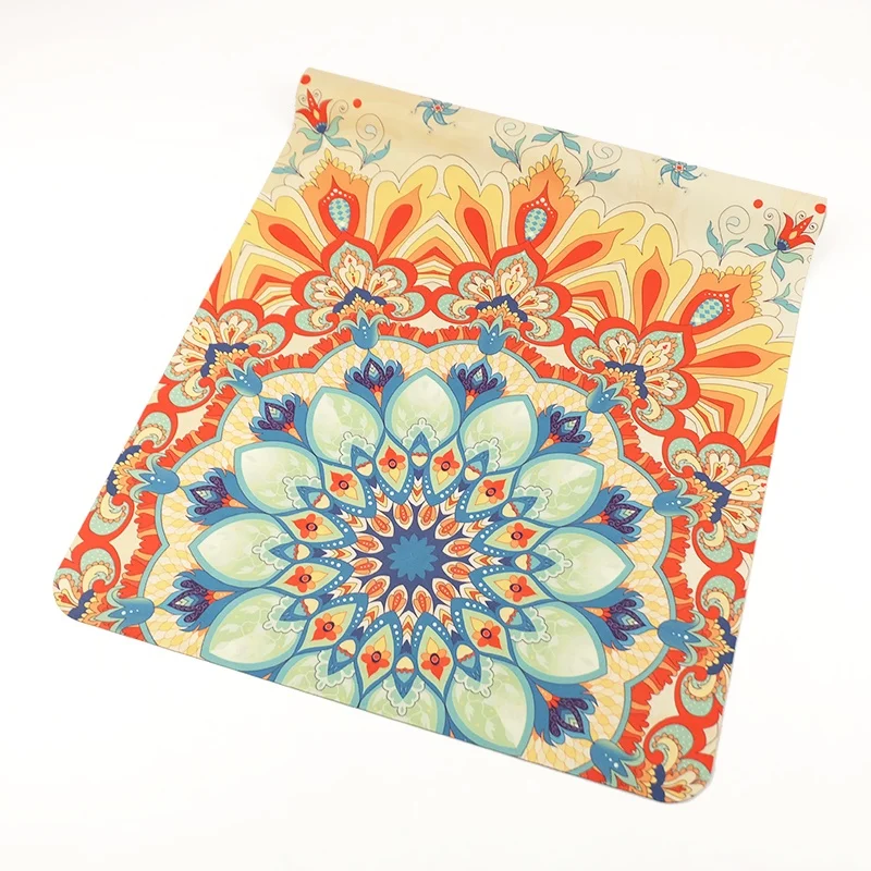 
The best yoga equipment organic yoga mat and dropship custom yoga mat carrying strap 