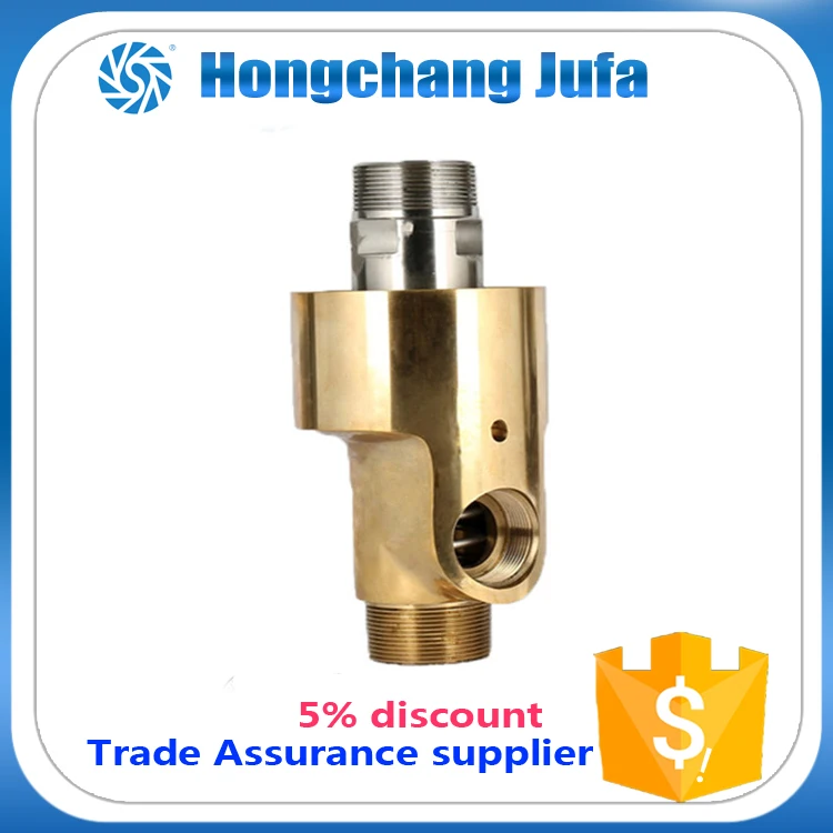 Латунь 3 way npt резьбой шарнир поворотный совместное труба ротари муфта для системы водяного охлаждения