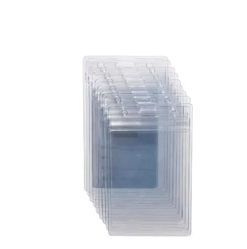 
Clear ID Holder Pvc Card Sleeves Office Card Protector Card Badge Holder Transparent or Custom Business Office Vertical 3-5days 