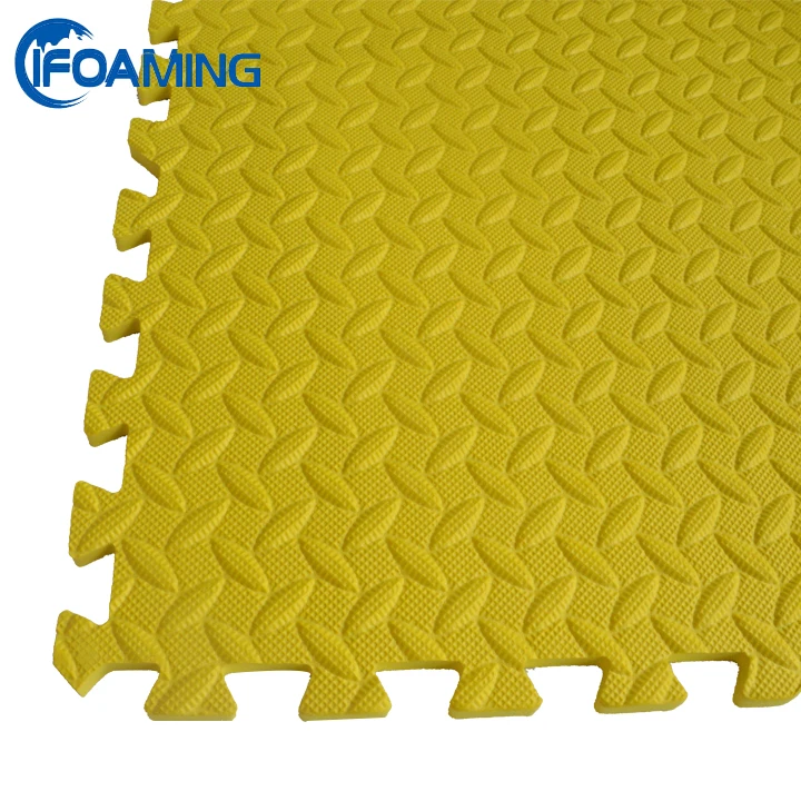 Plain Color Non-toxic Gym Judo EVA Flooring Puzzle Foam Mats