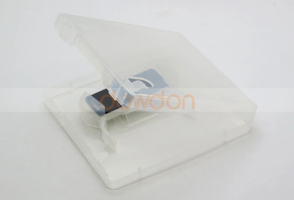 USB Flash Disk 16mm Plastic Semi-transparent PP Box