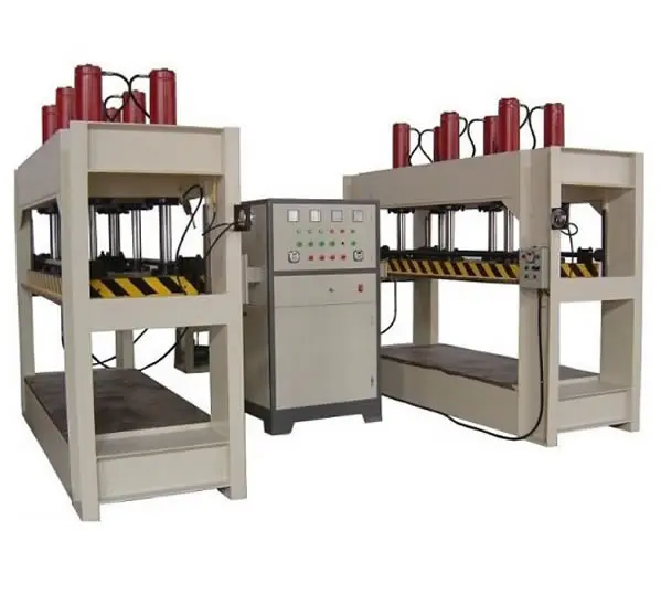 RF/HF Hydraulic Wood Press Machine For Bending Plywood