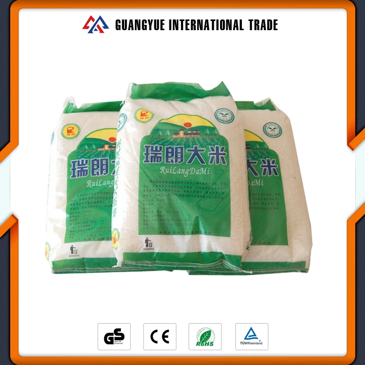 Guangyue Китай Поставщик Прочный ПП Тканые Мешок/Сплетенный Мешок Используется Для Упаковки Риса