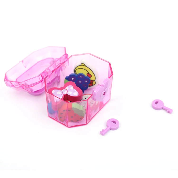 Good Quality wholesale Puzzle Cube Decal Mini Eraser Of Wheel