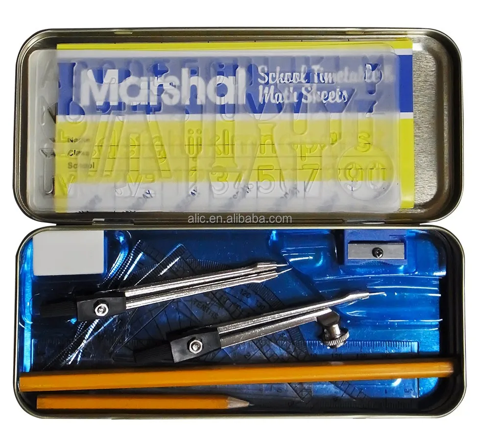 A5006 Маршал 13 шт. математический набор, математический набор, геометрия коробка, математические инструменты