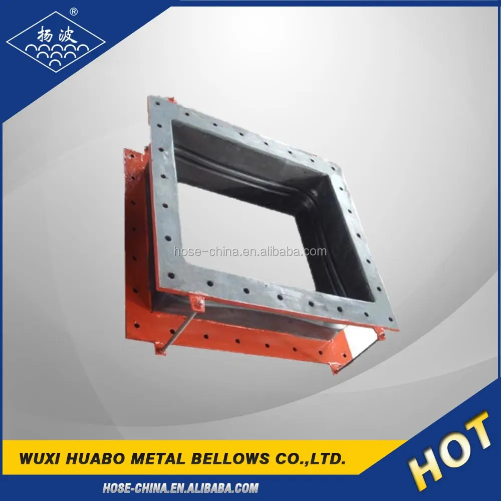 
Fabric flue duct expansion joint/dual-axis compensator 