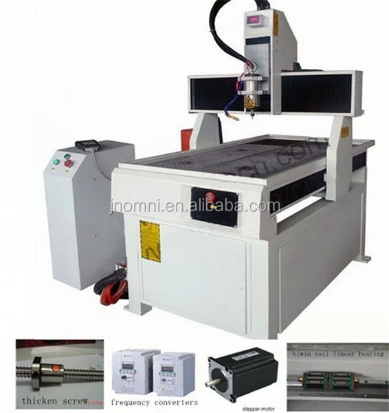 High precision OMNI CNC 6090 cnc router for wood advertising acylic working
