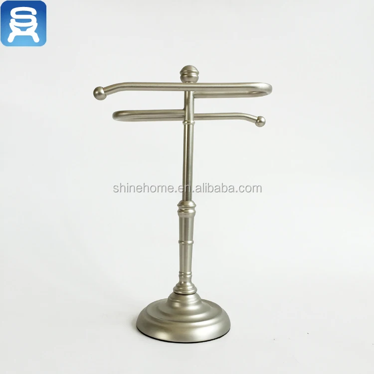 Лидер продаж, аксессуары для ванной комнаты, металлическая стойка для полотенец в стиле S, держатель для полотенец, никелированный