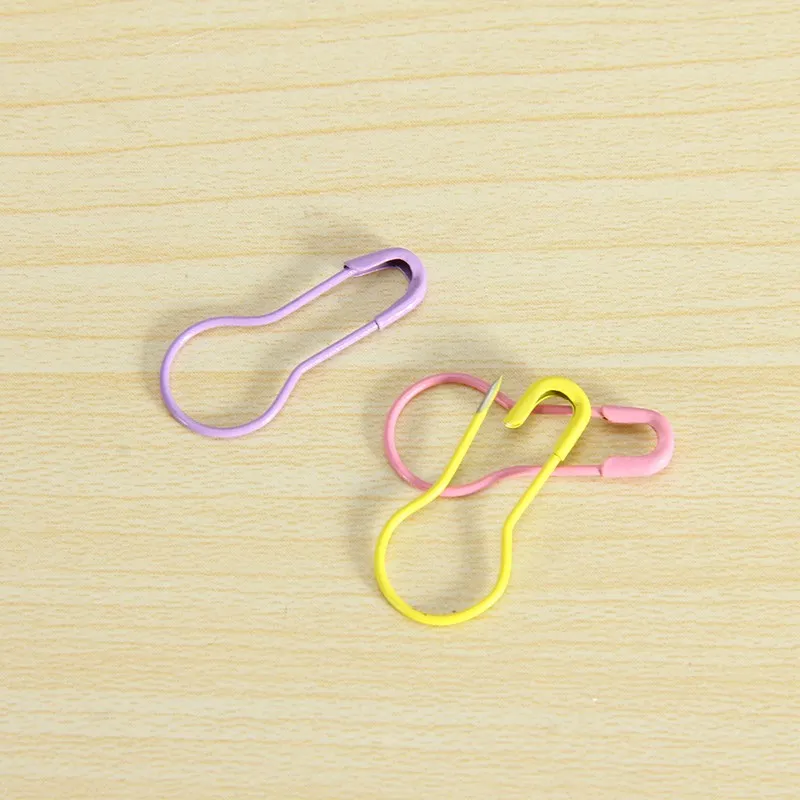 Высококачественные разноцветные медные вязальные маркеры смешанных цветов для фиксации крючком инструменты для фиксации крючком зажимы для вязания