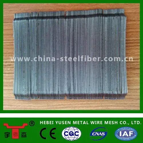 
glued end hook steel fiber for concrete/building material price 