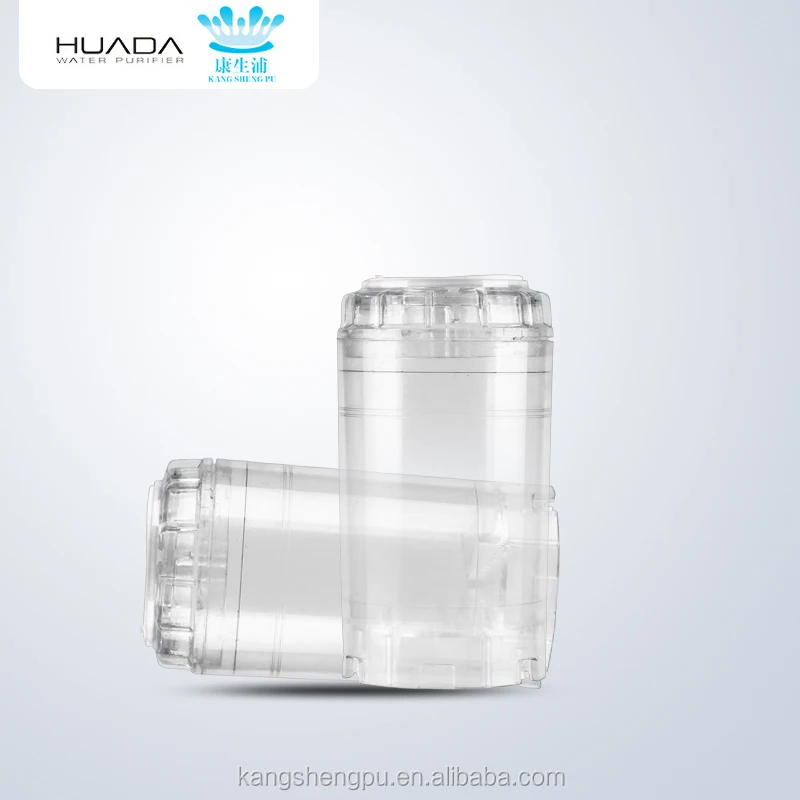 5-Inch Alkaline Carbon Plastic Water Filter Bottle for Household and Car Use Under-Sink Water Filtration Drinking Application