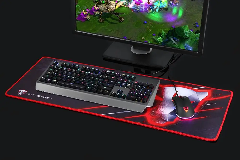 104-key Wired Computer Accessories Gaming Keyboard with Full Mechanical Keys