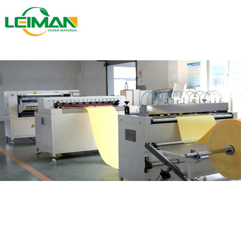 Filter production line knife folding machine bending machine