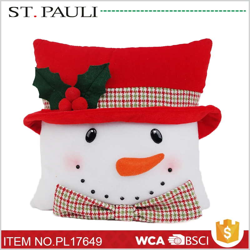 
 Рождественская декоративная квадратная подушка в виде снега для дома  