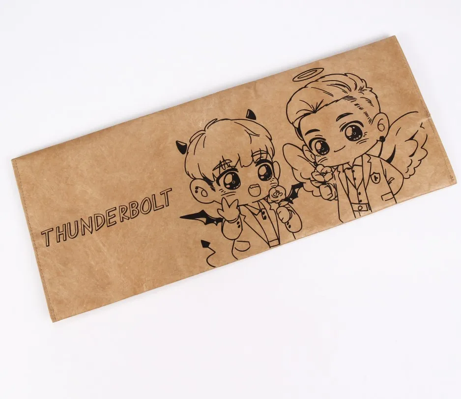 Untearable waterproof new custom brown tyvek paper envelope bubble mailer bag new tyvek paper packaging bag