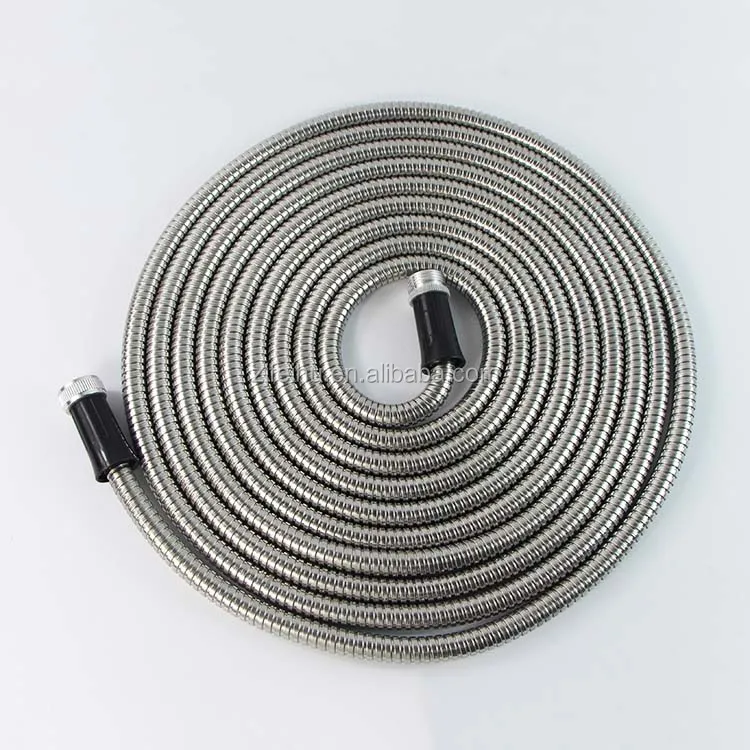 
High quality chromeplated double lock flexible shower hose, PVC shower hose 