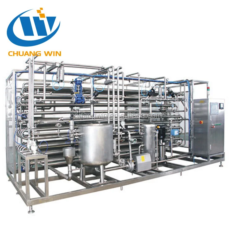 
New tubular UHT sterilizer for fruit juice beverage plant 