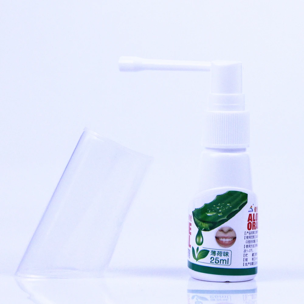 
No Artificial Flavors Throat Relaxing Spray Carefully Formulated Fresh Breath Mouth Spray 