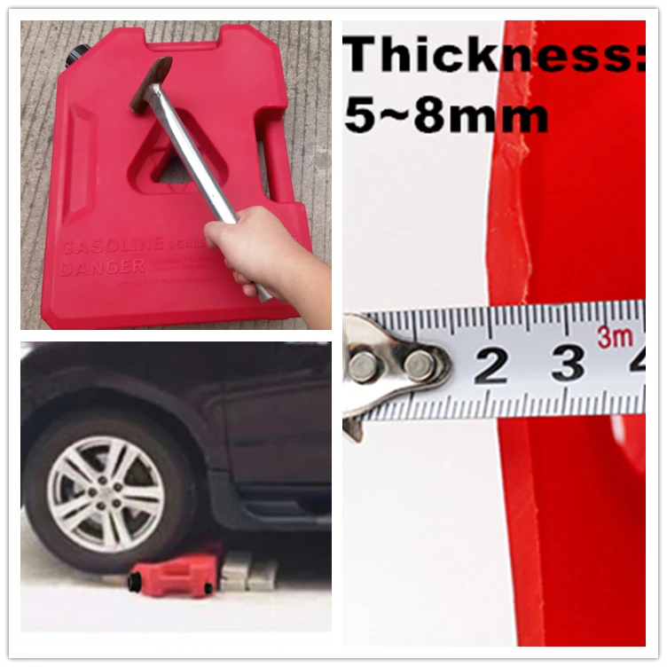 
Off-Road SUV pick -up atv utv 2 Gallon 7.5 Liter Car used Plastic Gasoline Tank for petrol or diesel 