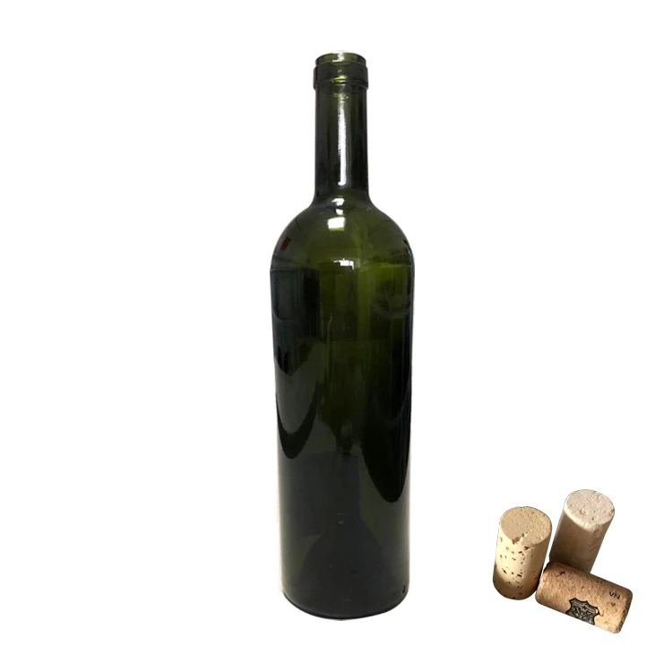 Распродажа пустые 750 мл 980 г башня форма Бордо, розовый, бордовый, стеклянная бутылка CY-887