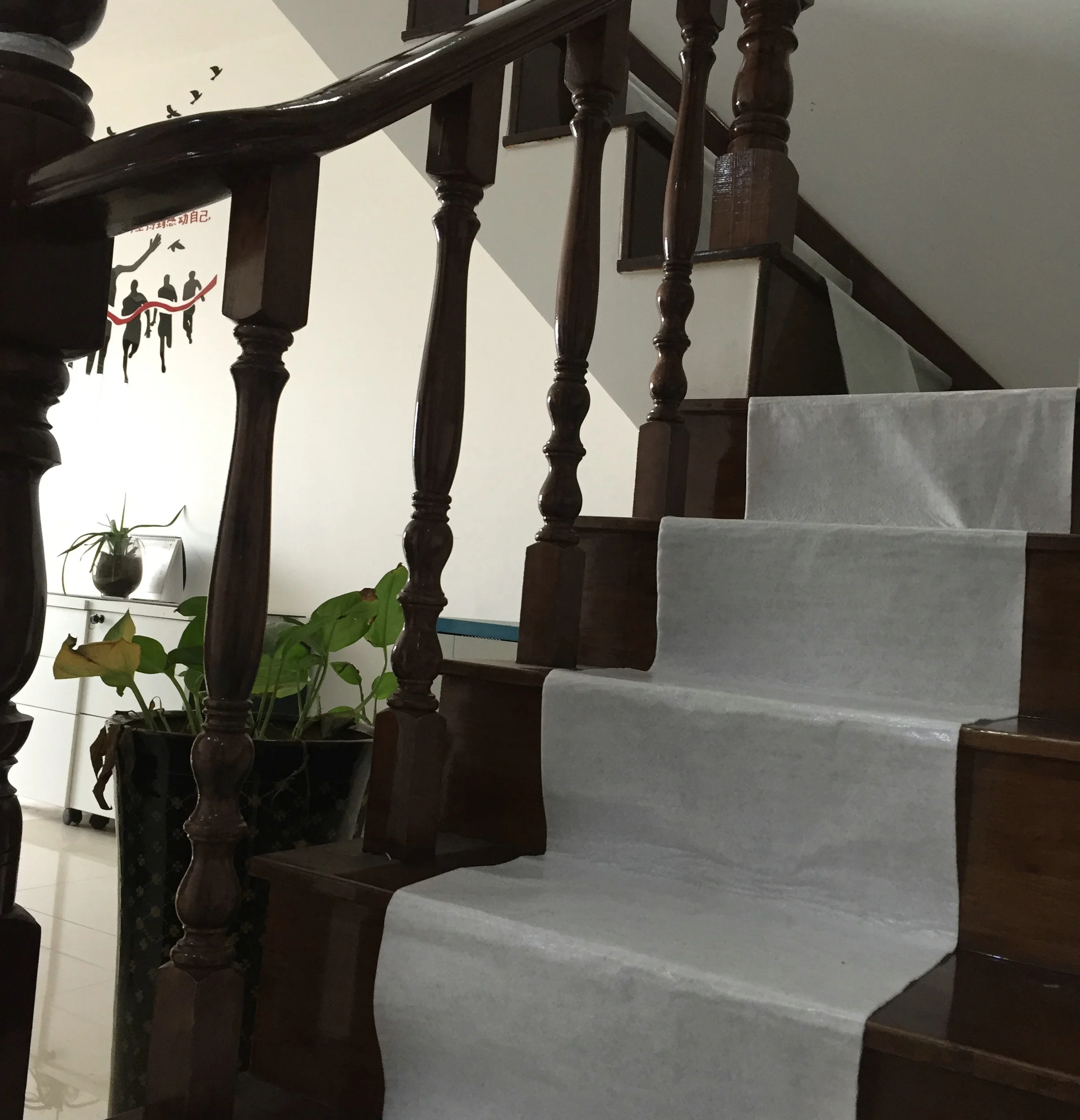 Best Quality Self adhesive drop cloth felt Floor protector  Painter cover fleece from Professional manufacture