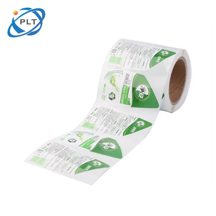 Пользовательские клейкие роликовые ценники цена, рулон бумажных стикеров пользовательские, рулон этикеток Принтер