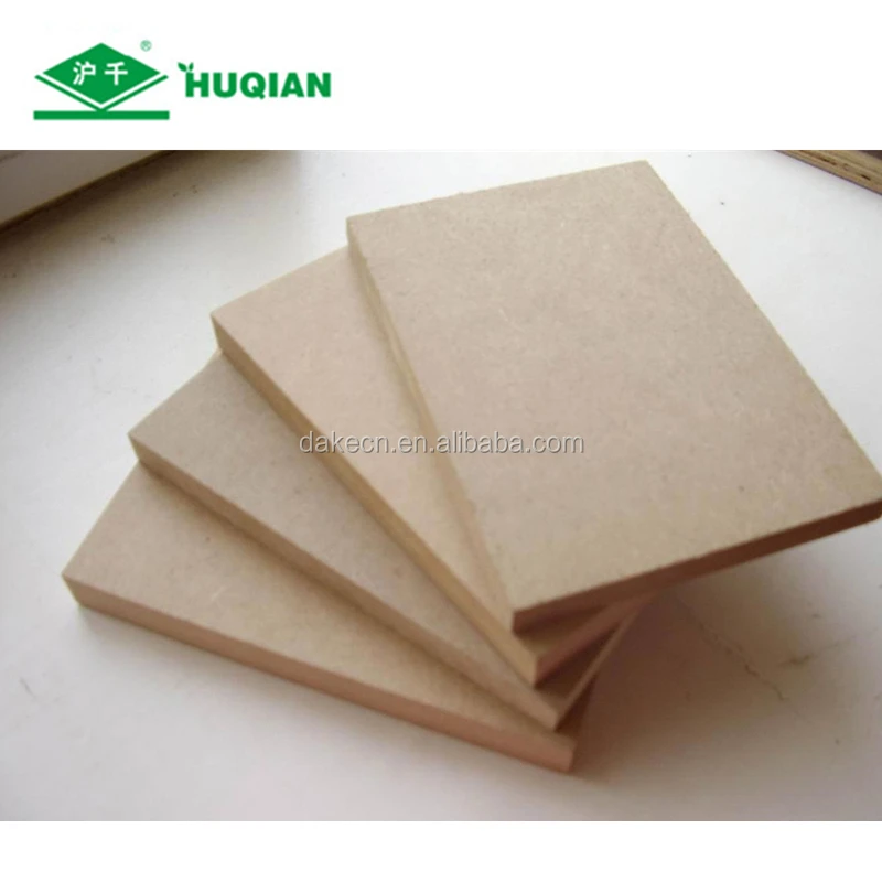 
18mm laminated mdf board of plate mdf raw price 
