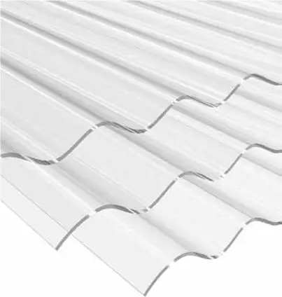 1.2mm Polycarbonate corrugated plastic sheet for roofing