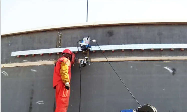 Professional HK-100S Auto Pipe Welding Tractor With Rail