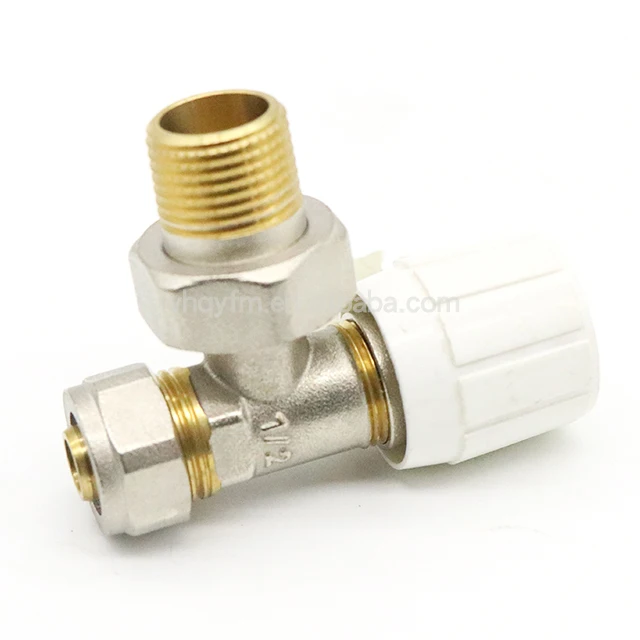TAIZHOU QIOMGYU Nickel Plated Brass Thermostatic Radiator Valve