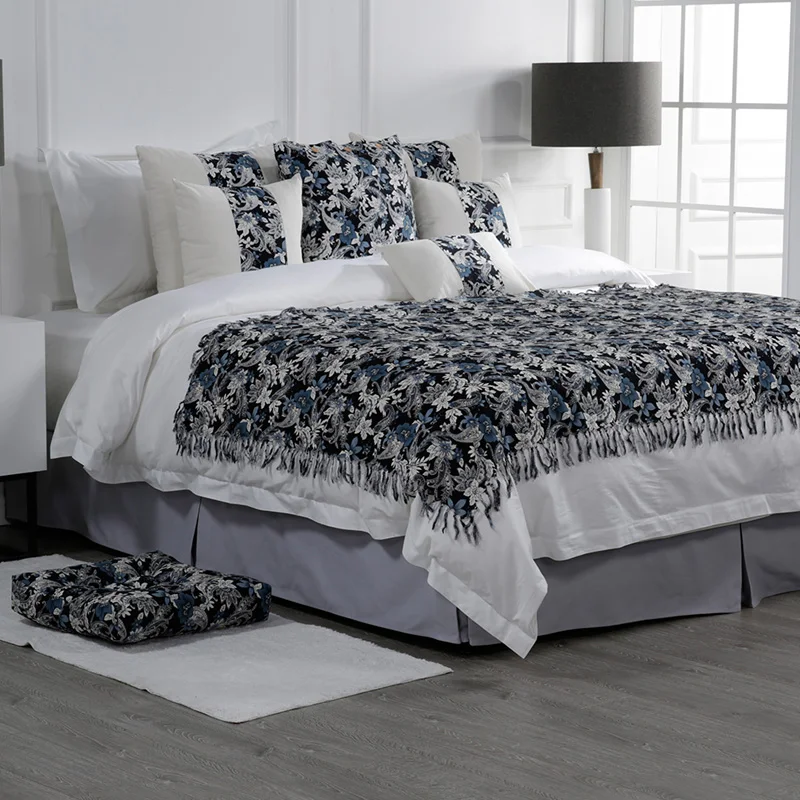 Wholesale Indian Turkish Cotton White Sheet Set Bedspreads Bed Spread For Hotel