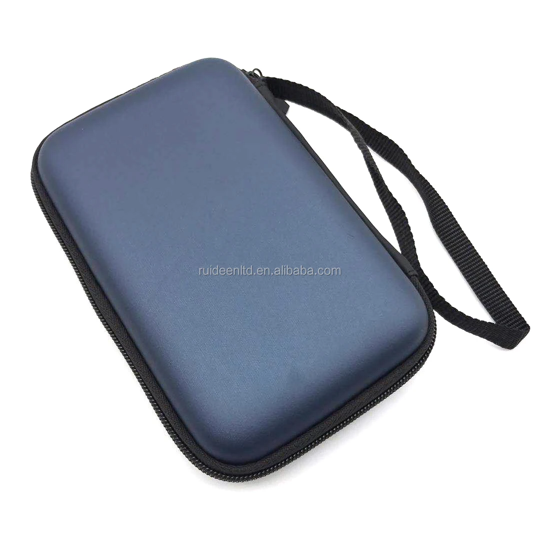 Customize Pattern PU EVA Case (15.7*10.1*3.8cm) Carring Case with Net Pocket Hard Case for Electronics (LY-20)