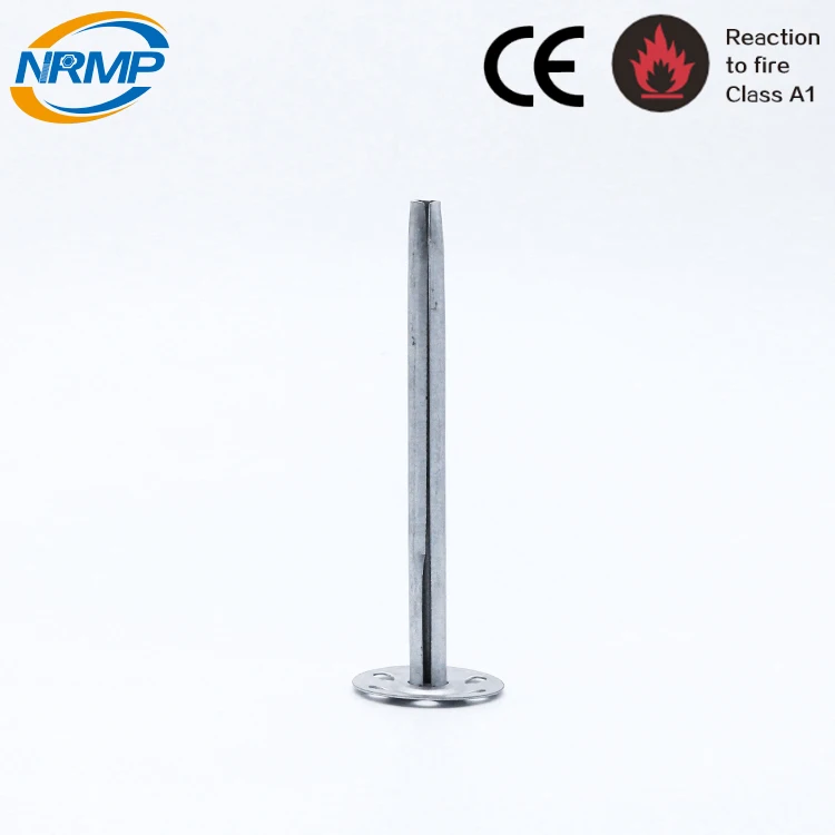 Pre-galvanized metal insulation board fixing pin with CE approval