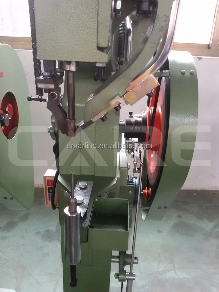 China hollow aluminum tubular rivet machine for suitcase