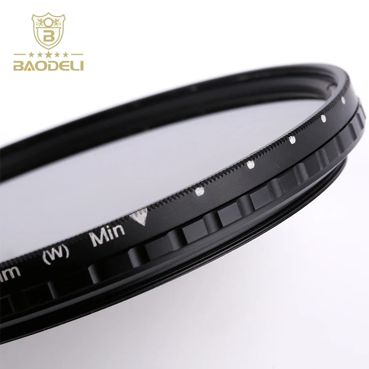 Baodeli China Cheap Professional Best Nd Grad Filters Adjustable