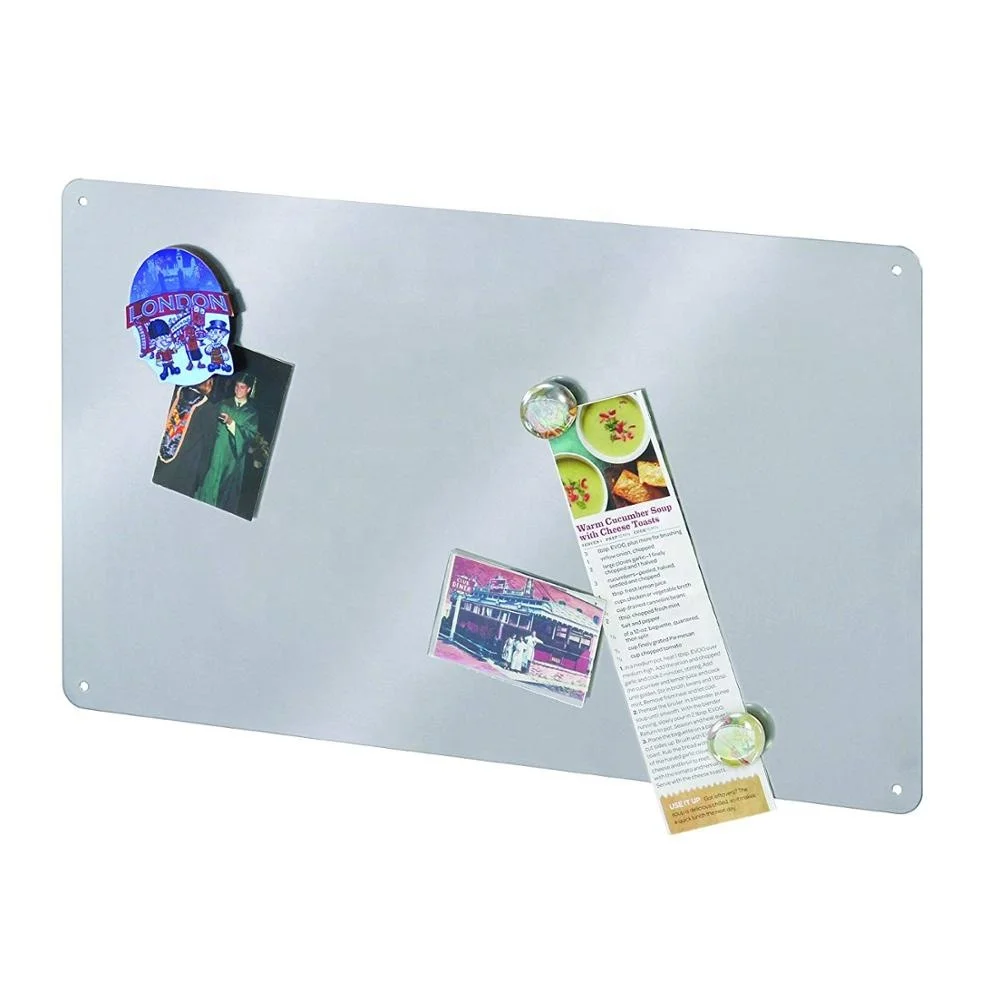 
Factory Wholesale Customize Magnetic Galvanized Steel Dry Erase Board Magnetic Metal Board Magnetic Bulletin Board 